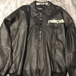 Authentic Pelle Pelle Classic Black Leather Jacket