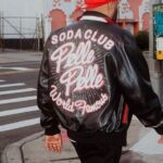 Soda Club Pelle Pelle Men Black Leather Jacket