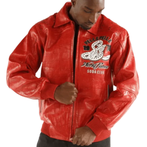 Pelle Pelle Soda Club Red Jacket