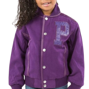 Pelle Pelle Kids Purpel Wool Jacket