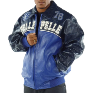 Pelle Pelle Last Man Standing Blue Jacket