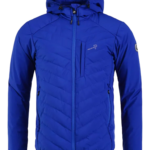 Pelle Pelle Mens Blue Hooded Puffer Jacket