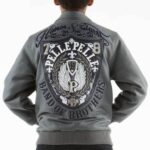 Pelle Pelle 1978 Honor and Glory Grey Kids Jacket