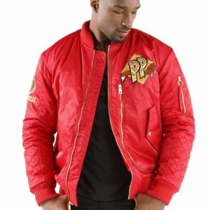 Pelle Pelle Cool Cat Flight Red Jacket