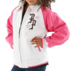 Pelle Pelle Kids 78 Limited Black Label Pink And White Jacket