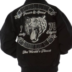 Pelle Pelle Kids Black Tiger Twill Jacket