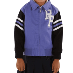 Pelle Pelle Purple Chicago Kids Wool Jacket