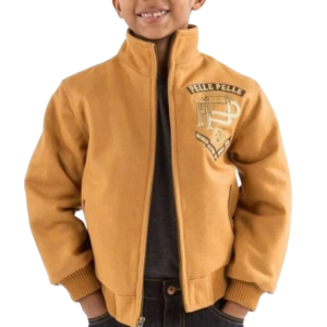 Pelle Pelle Kids World Class Mustard Jacket