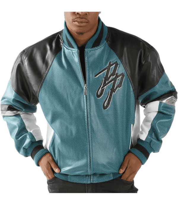 Pelle Pelle Men Varsity Leather Jacket