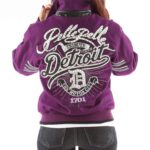 Pelle Pelle Purple Detroit City Tribute Edition Wool Jacket