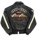 Pelle Pelle Soda Club Classic Jeans Black Bomber Jacket