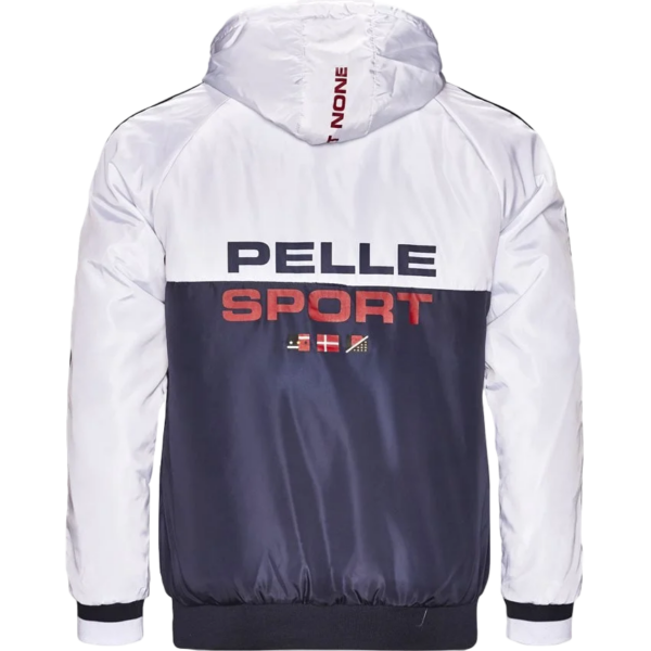 Pelle Pelle Sport Blue And White Hoodie