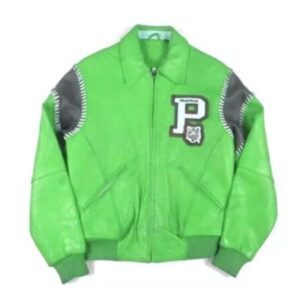 Green 1978 Leather Jacket