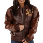 Pelle Pelle Womens Brown Jacket