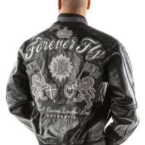 King Pelle Pelle Forever Fly Black Leather Jacket