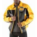 Pelle Pelle Men Marc Buchanan Black Yellow Jacket