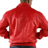 Pelle Pelle Red Plain Soft Leather Jacket