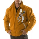 Pelle Pelle Come Out Mustard Tiger Wool Jacket